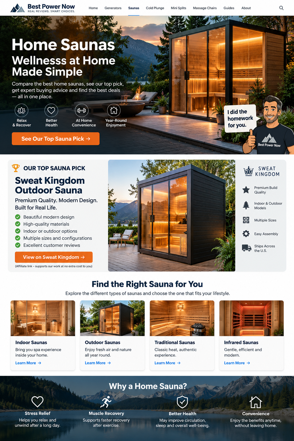 Home Saunas